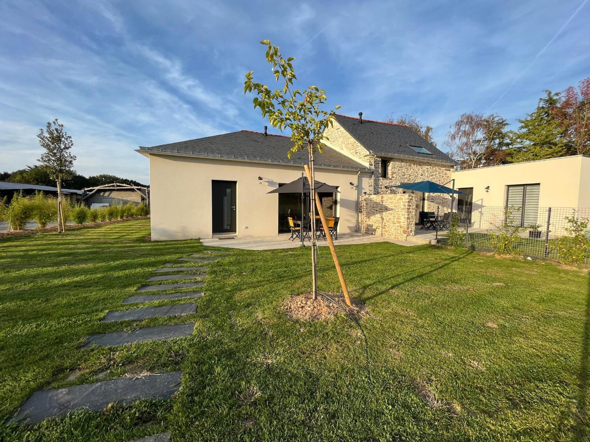 Gite Familial Renove, Proche Canal, Terrasse, Jardin, Et Verger Commun, A 20 Km De Nantes - Fr-1-306-1262 Nort-sur-Erdre  Exterior foto